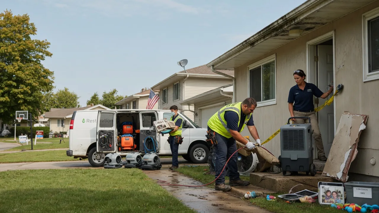 Water Damage Restoration in Anna, OH near me